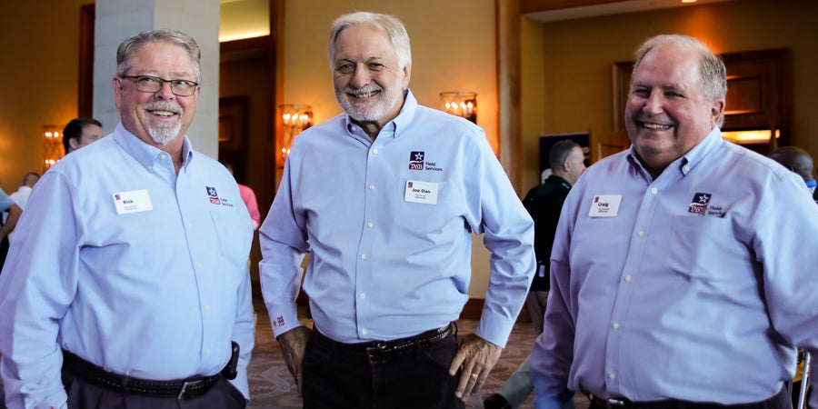 field reps at a conference